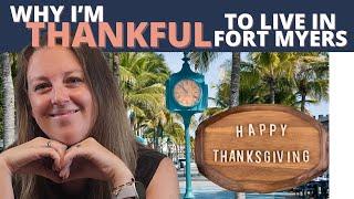 What I'm Thankful For | Living in Fort Myers