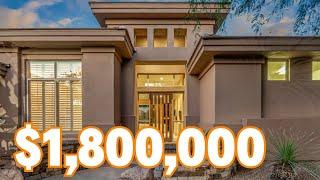 Million Dollar Home Tour in Scottsdale, AZ | Exceptional $1.8M Property