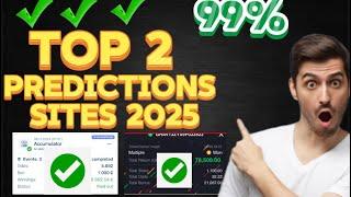 TOP 2 FREE CORRECT SCORE PREDICTION SITES IN (2025) & HOW TO WIN WITH THEM #bettingstrategy
