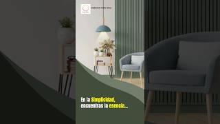 🈴 En la simplicidad encuentras la esencia... ️  #decoracion #fengshui2023