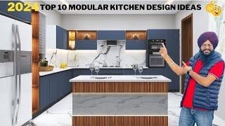 Top 10 Modern Modular Kitchen Design Ideas for 2024 |  best kitchen design