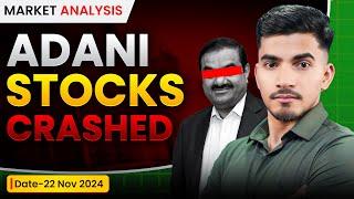 Market Analysis Nov 22: Adani Stocks Crash – What’s Next?