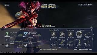 Warframe- Loot From a 9 Hour Survival