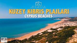 Beaches around Kyrenia, Famagusta and Karpas regions in Cyprus