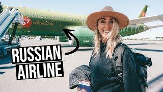 Flying A Russian Low Cost Airline from Moscow to France on S7 Airlines