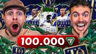 100.000 FC POINTS zum TOTY!  WER erreicht MEHR in 1 STUNDE auf NEUEM ACCOUNT? Account Battle 