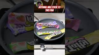 Laffy Taffy vs My Nonstick Pan  #food #shorts