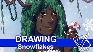Drawing: Snowflakes (Fanpro)