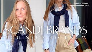 Scandinavian Clothing Brands You Need to Know - From a Swedish Perspective | Amanda Siedler 