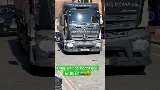 OMG! Engine Trouble for This Mercedes-Benz Truck | ️ | #mercedestruck #enginefailure #breakdown