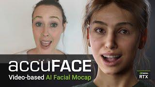 AccuFACE - Video-based AI Facial Mocap | Live from Webcam or Recorded Video | iClone 8