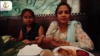 Our Guest Doctor Mrs. Annapoorna from Pune, is very happy with our food and hospitality...