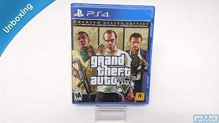 Grand Theft Auto V: Premium Online Edition - PS4 Unboxing