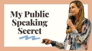 MY SECRET to Public Speaking | Coffee with Kim | Kim Kaupe