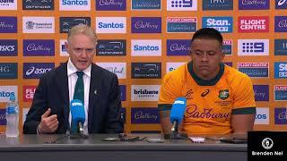 WALLABIES:  "The Boks didn't give us oxygen" -  coach Joe Schmidt