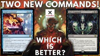 WHICH COMMAND IS BETTER? | Magic the Gathering The Brothers War Spoilers | MTG Arena Brothers War