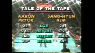 Boxing - WBA Junior Welterweight Title - Champ Aaron Pryor VS Sang Hyun Kim imasportsphile.com
