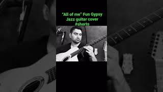 All of me Gypsy Jazz Guitar #shorts #guitar #gypsyjazz