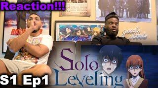 Im Used To It | Solo Leveling S1 Ep1 Reaction - First Time Watching