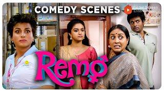 Remo Comedy Scenes | Laugh riot with Remo's hilarious antics ! | Sivakarthikeyan | Keerthy Suresh