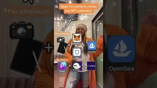 Apps I'm using to create my NFT collection#nt #nfts #nftcollection #nftartist #nfttok #opensea