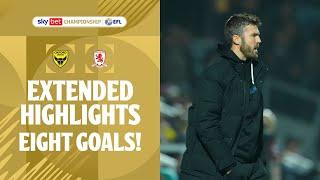 EIGHT GOALS! | Oxford United v Middlesbrough extended highlights