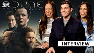 Chris Mason, Jodhi May & Sarah Sofie Boussnina on Dune Prophecy, Lynch's Dune & Sopranos in space