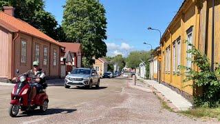 Finland Walks: Loviisa. Seaside, charming small town in south east Finland.