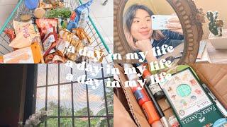 A day in my life (grocery shopping, unboxing & cooking) 