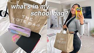 whats in my school bag 2022