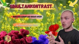 Simultankontrast | Kontraste schnell und einfach erklärt | by Malermeister Max Thiede