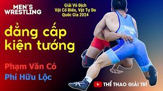  PHẠM VĂN CÓ (Huế) vs PHÍ HỮU LỘC (Quân Đội) | Giải Vật Vô Địch Quốc Gia 2024 #freestylewrestling