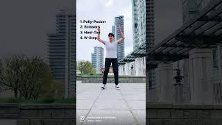Tutorial Simple shuffle combo …..#shuffledance #shuffle