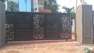 laser cutting gate with remote control at Cochin