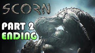 SCORN Gameplay Part 2 - ACT 4, 5 & 6 ENDING - LIVE