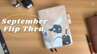 September Flip Through In Hobonichi Cousin + Current Planner Thoughts