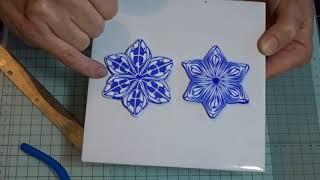 A Snowflake Cane in Polymer Clay with Fiona Abel-Smith