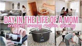 DAY IN THE LIFE HOMESCHOOL MOM OF 4 | GET IT ALL DONE WITH ME, CROCKPOT MEAL, EVENING ROUTINE