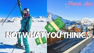 THE COST TO SKI IN THE FRENCH ALPS FOR A WEEK | SHOCKING