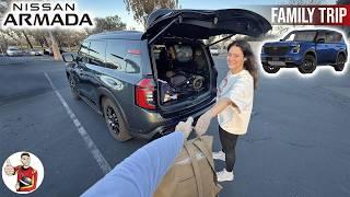 What It's Like to Take a Family Trip in a 2025 Nissan Armada Pro-4X (POV)