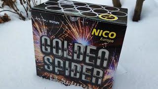 "Golden Spider-Nico Europe" 13 Schuss 30mm Feuerwerks Batterie