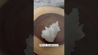 White aragonite  #aragonite #crystalcollection #crystals #white