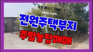 305-1. 서정리 주말농장매매 청하면 전원주택부지매매 주말농장과 전원주택을 동시에 할수 있어요 포항부동산 청하부동산 포항으로 출퇴근이 가능한 땅매매 대나무가 많은 밭매매 꿀튜브