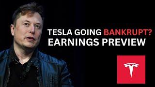 Tesla Stock Going Bankrupt? Earnings Preview