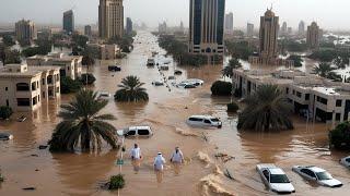 Now Mecca, Saudi Arabia is in chaos! Flash floods turn streets into rivers