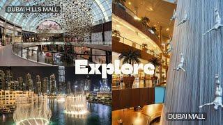 Exploring Dubai Mall | Dubai Hills Mall #dubai #dubailife