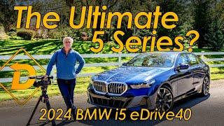 2024 BMW i5 eDrive40 is Ultimate Stealthy Refinement #cars #electricvehicle