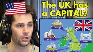 American Reacts to 101 Facts About the UK | Part 1