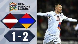 Latvia vs. Armenia [1-2] | UEFA Nations League 2024/25 | Match Highlights!