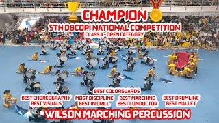 CHAMPION - Wilson Marching Percussion WMP of Paranaque City | DBCOPI 5th National Competition